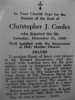 Christopher Cordes Card